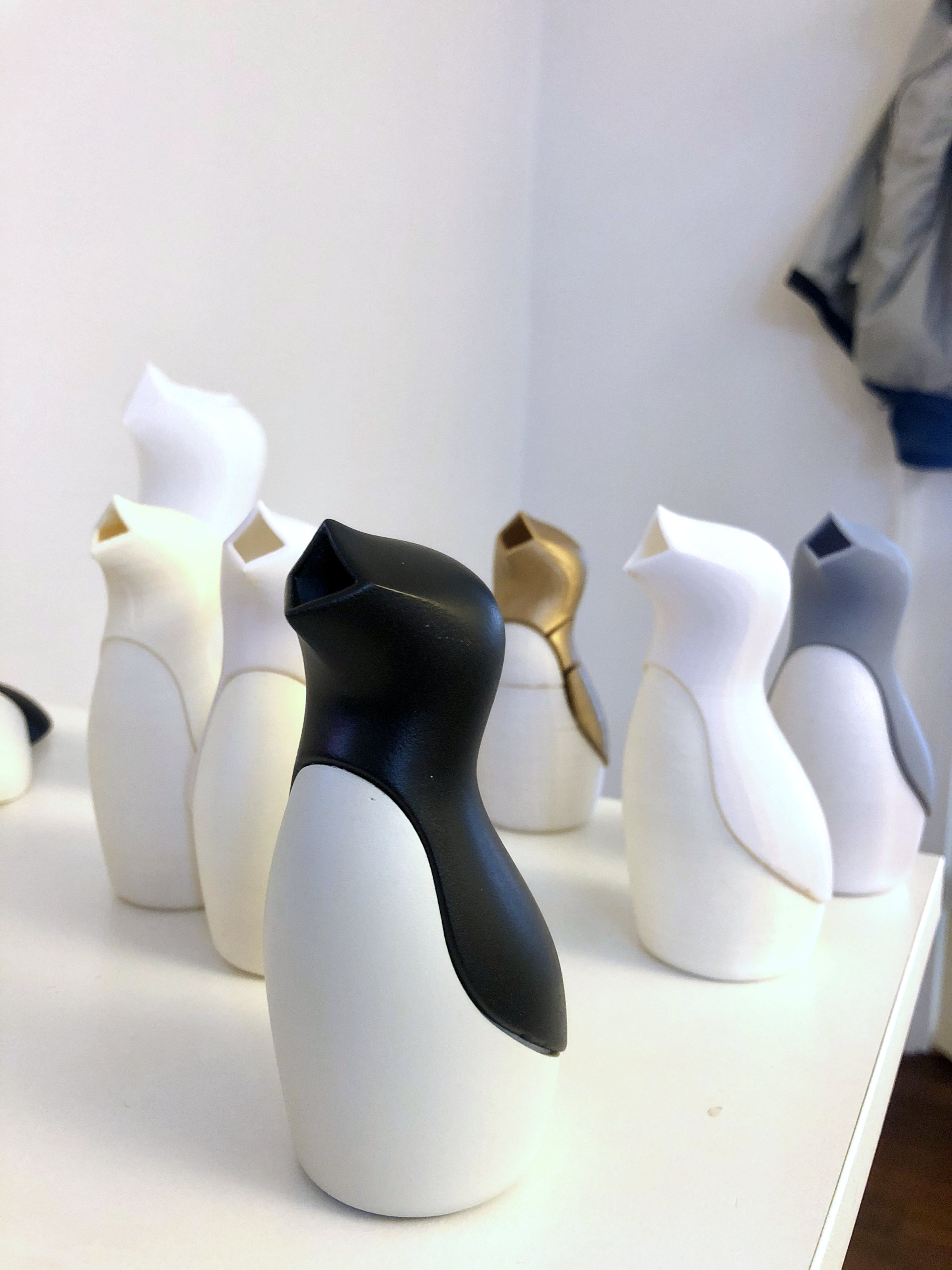 Physical prototypes exploring size and proportions