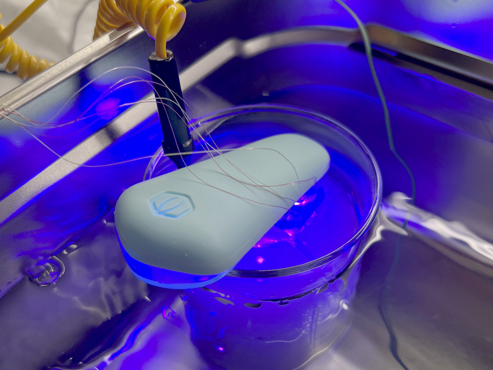 Validating temperature at dosage radiation